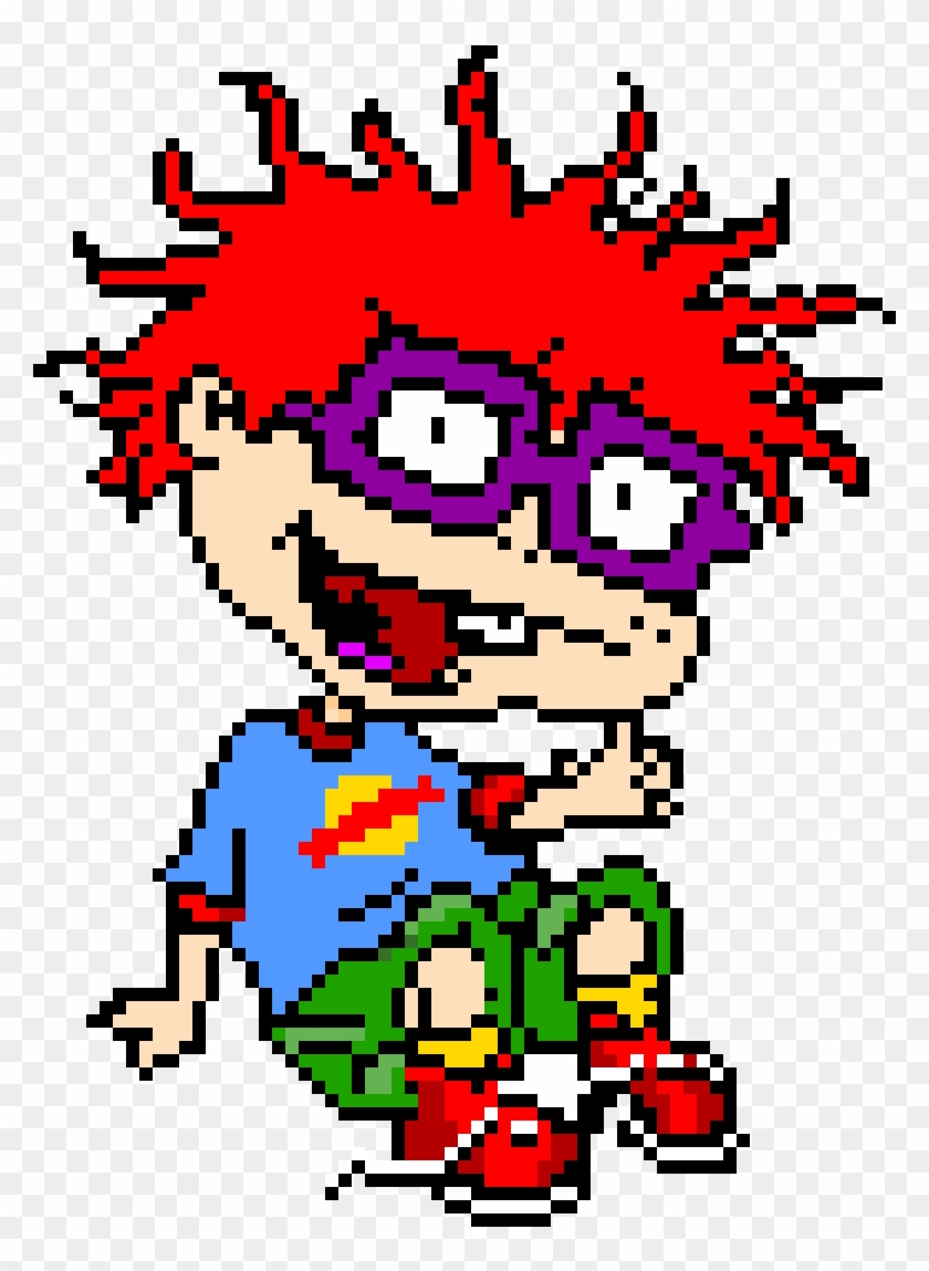 Chuckie Rugrats Clip Art - Hard Pixel Art Anime #1467107