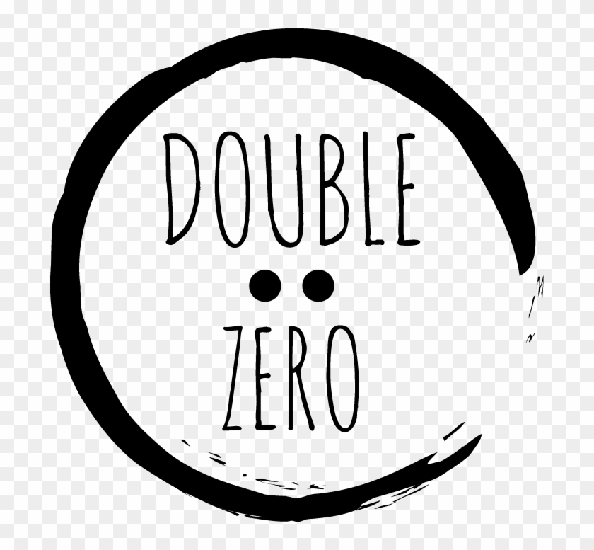 Double Zero Pizza Logo #1467262