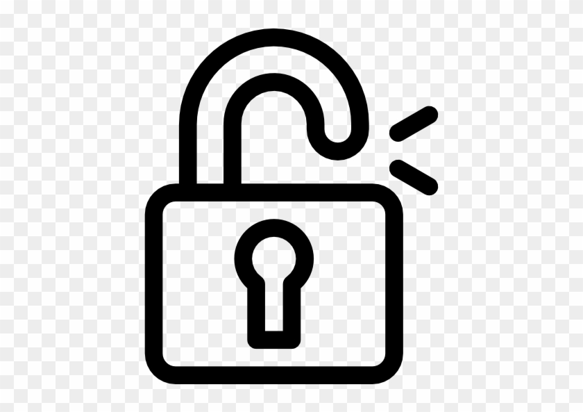 Padlock Clipart Unlocked Padlock - Cartoon Lock And Key #1467437