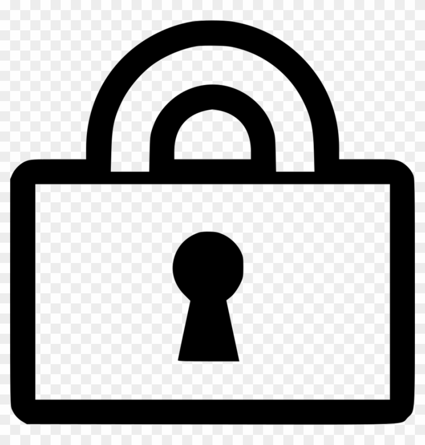 Candado Clipart Padlock Line Clip Art - Candado Clipart Padlock Line Clip Art #1467447