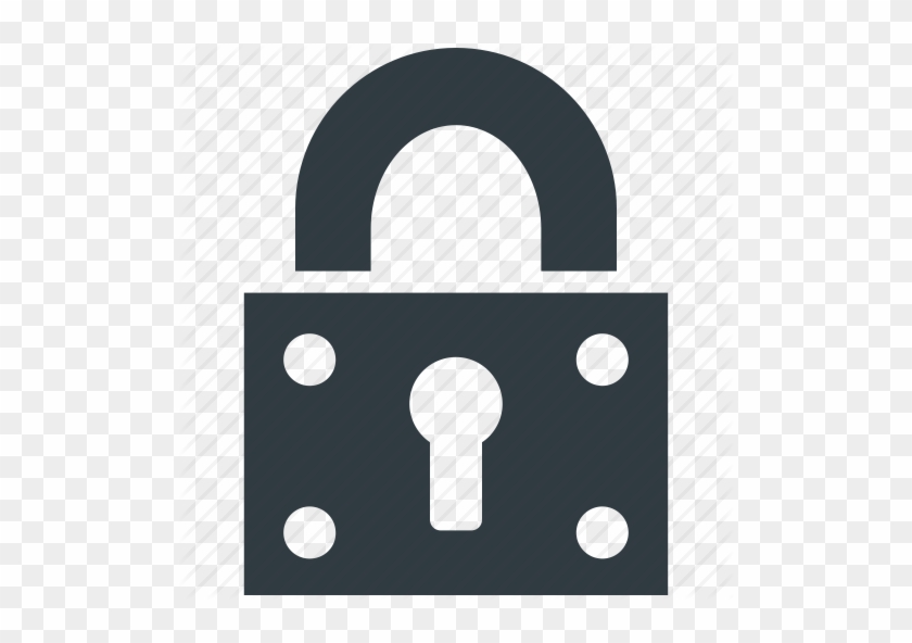 Lock Clipart Lock Icon - Vintage Lock Logo Png #1467450