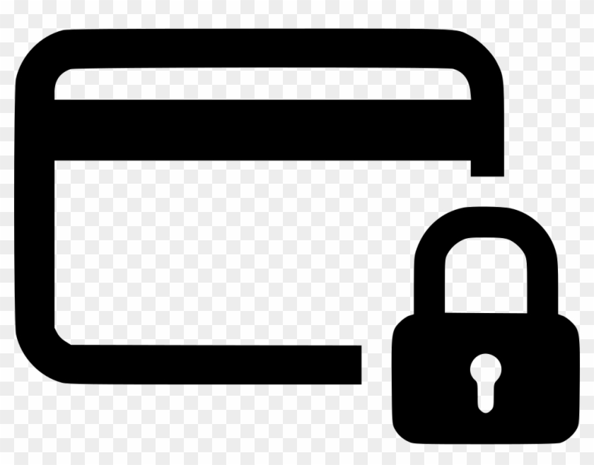 Padlock Clipart Safe Secure - Credit Secure Icon Transparent #1467464