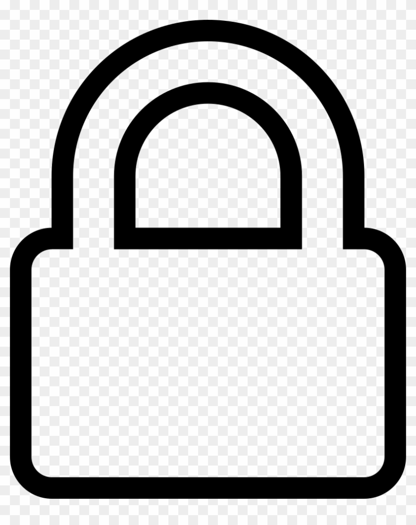 Lock Icon Svg Clipart Padlock Computer Icons Clip Art - Lock Icon Svg White #1467472
