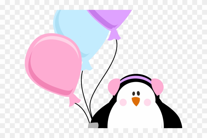 Happy Birthday Clipart Penguin - Birthday Winter Clip Art #1467473