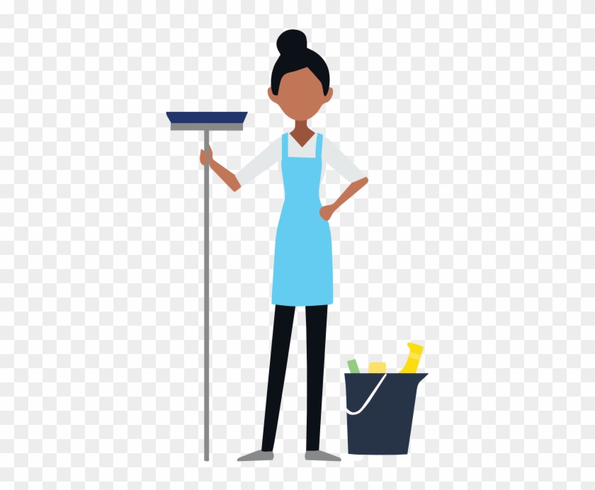 Woman Cleaning Home - Cleaning Service #1467527