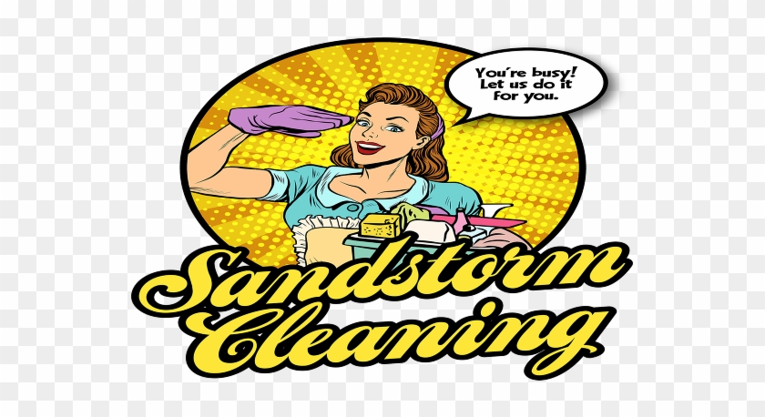 Sandstorm Logo - Full - - Sandstorm Cleaning #1467543