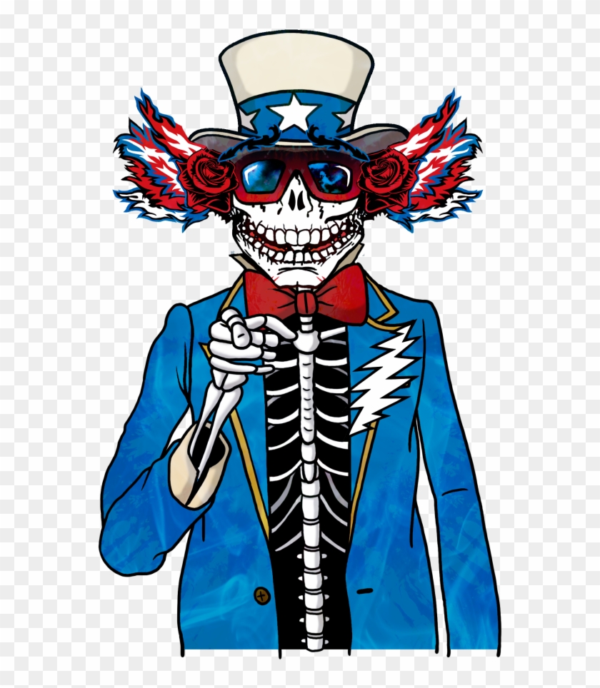 Uncle Sam From The Epic Tour Grateful Dead Patches, - Uncle Sam From The Epic Tour Grateful Dead Patches, #1467551