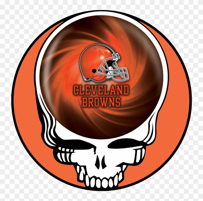 Cleveland Browns Skull Logo Iron On Transfers - Philadelphia Eagles Steal Your Face #1467613