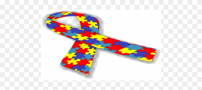 April Is Autism Awareness Month - Autism Spectrum Disorder Ribbon #1467652