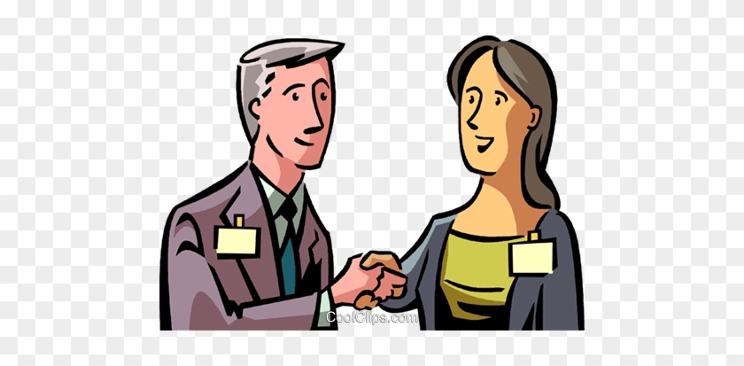 Greeting/shaking Hands Royalty Free Vector Clip Art - Aperto De Mão Clipart #1467731