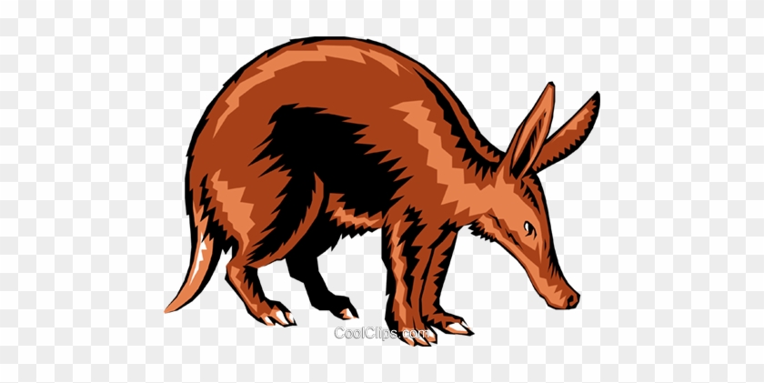 Aardvark Royalty Free Vector Clip Art Illustration - Artie The Artistic Aardvark; Nook Book; Author - Harry #1467753