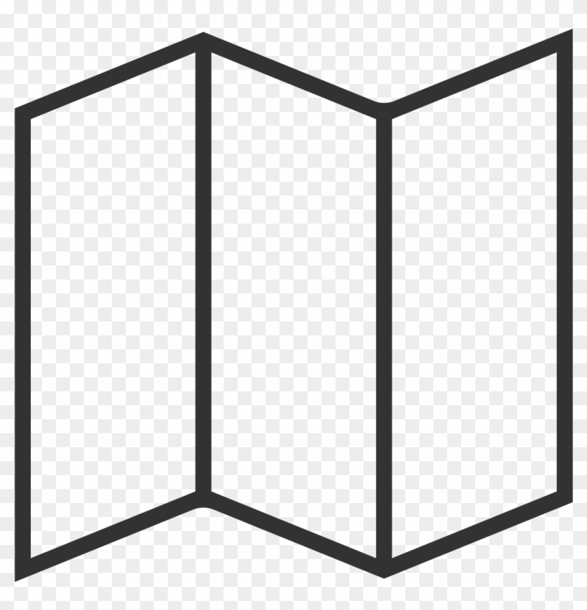 Folded Dimensions 144 X 35 X 32 Cm - Brochure White Icon Png #1467831