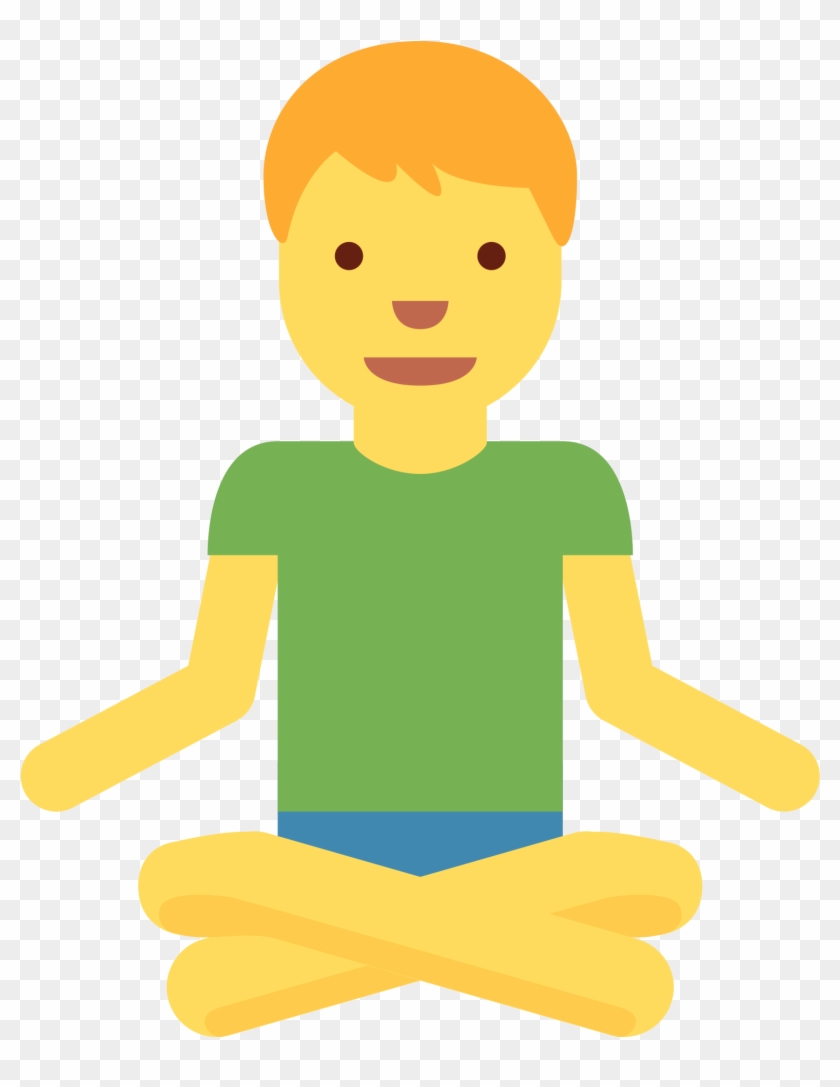 Zen Clipart Gyani - Emoji Postura #1468003