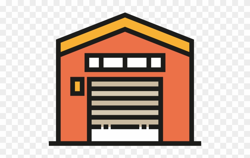 Vector Library Library Stocks Factories Buildings Storage - Warehouse Building Warehouse Icon #1468100