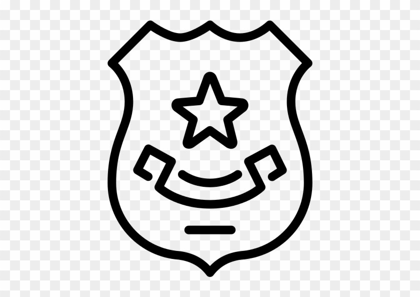 Police Badge Png File - Shirt Icon Png #1468130