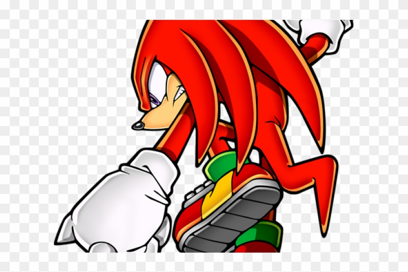 Sonic The Hedgehog Clipart Knuckles - Knuckles The Echidna Circle #1468143