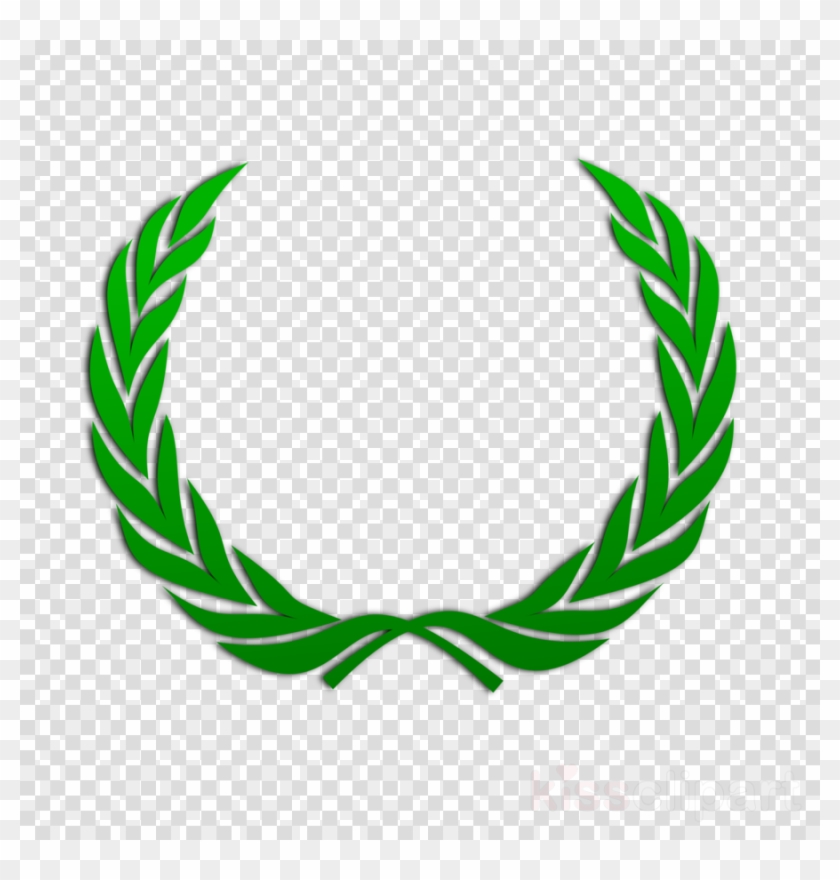 Wreath Vector Green Png Clipart Laurel Wreath Clip - Wreath Diploma #1468309