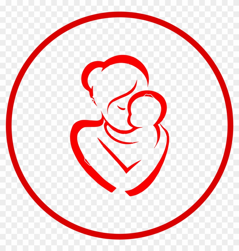 Prevention Of Mother To Child Transmission Of Hiv - Vector Image Mother Baby #1468366
