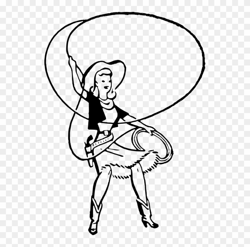 Cowboy Woman On Top Document Encapsulated Postscript - Cowgirl Clip Art #1468497