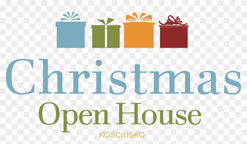 Christmas Open House, 1-5pm - Merry Christmas Banner Png #1468529