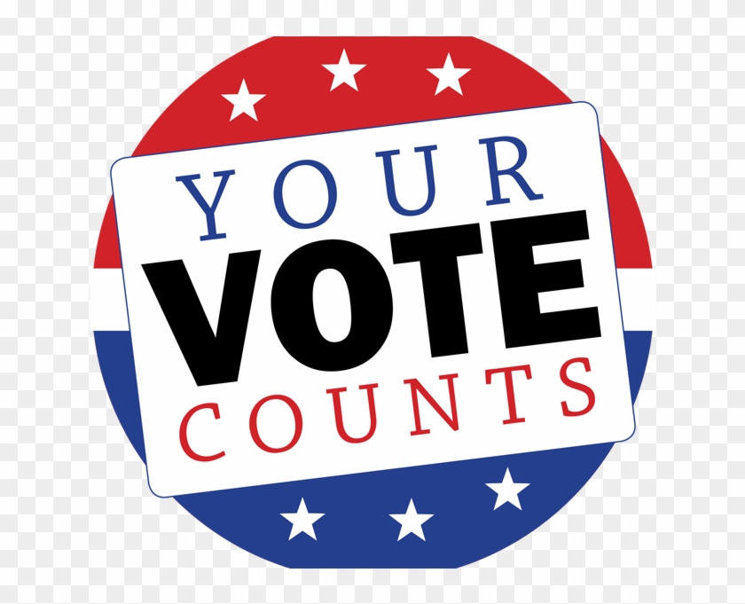 Local March Elections Endorsement - Your Vote Counts Clip Art #1468654
