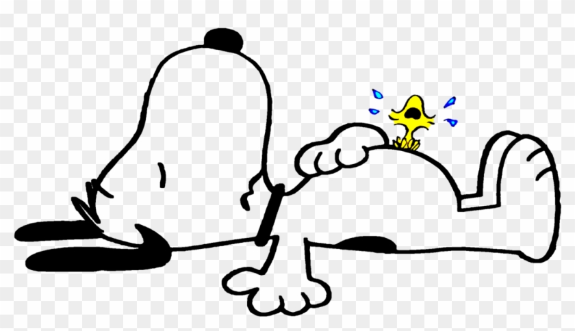 Png Black And White Download Virtual Pest Documentation - Snoopy With Woodstock White Background #1468698