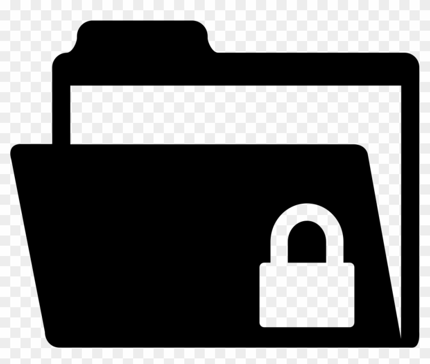 Locked File Folder Svg - Locked File Folder Svg #1468725