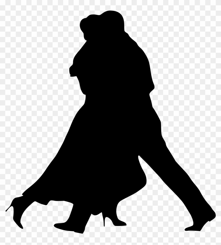 Clipart - Argentine Tango Silhouette #1468790