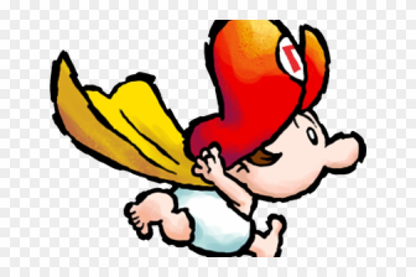 Super Mario Clipart Baby - Baby Mario #1468844