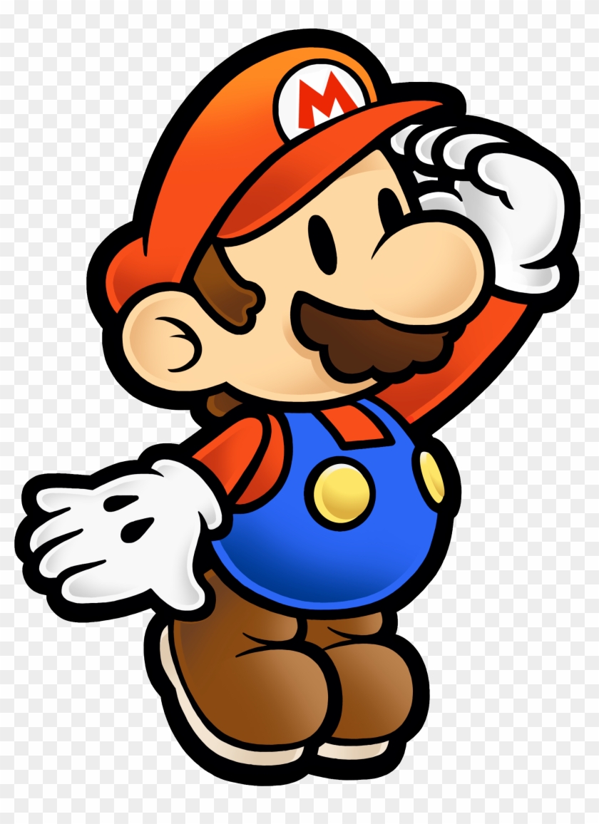 Image Look Up Png Supermarioglitchy Wiki Fandom - Paper Mario The Thousand Year Door Mario #1468848