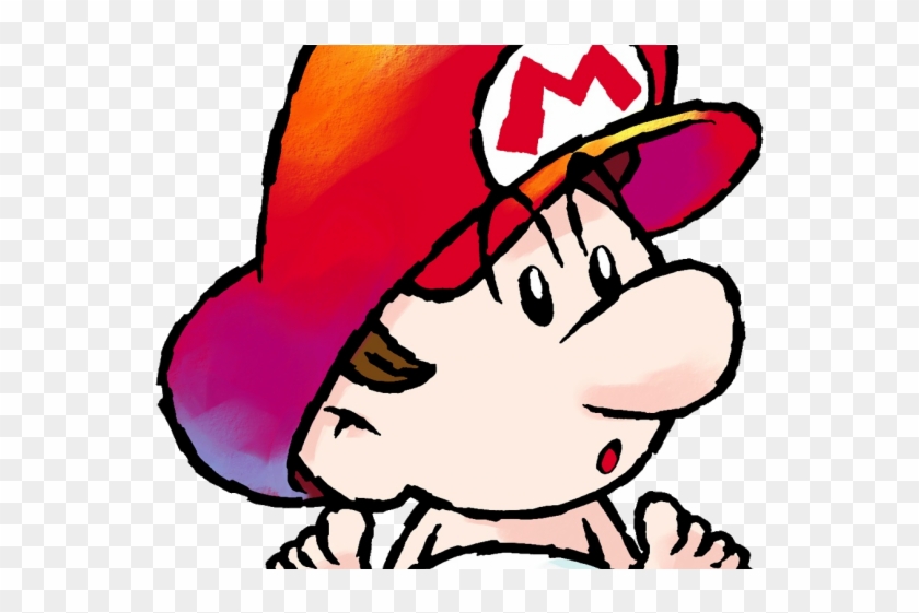 Super Mario Clipart Baby - Baby Mario Diaper #1468878