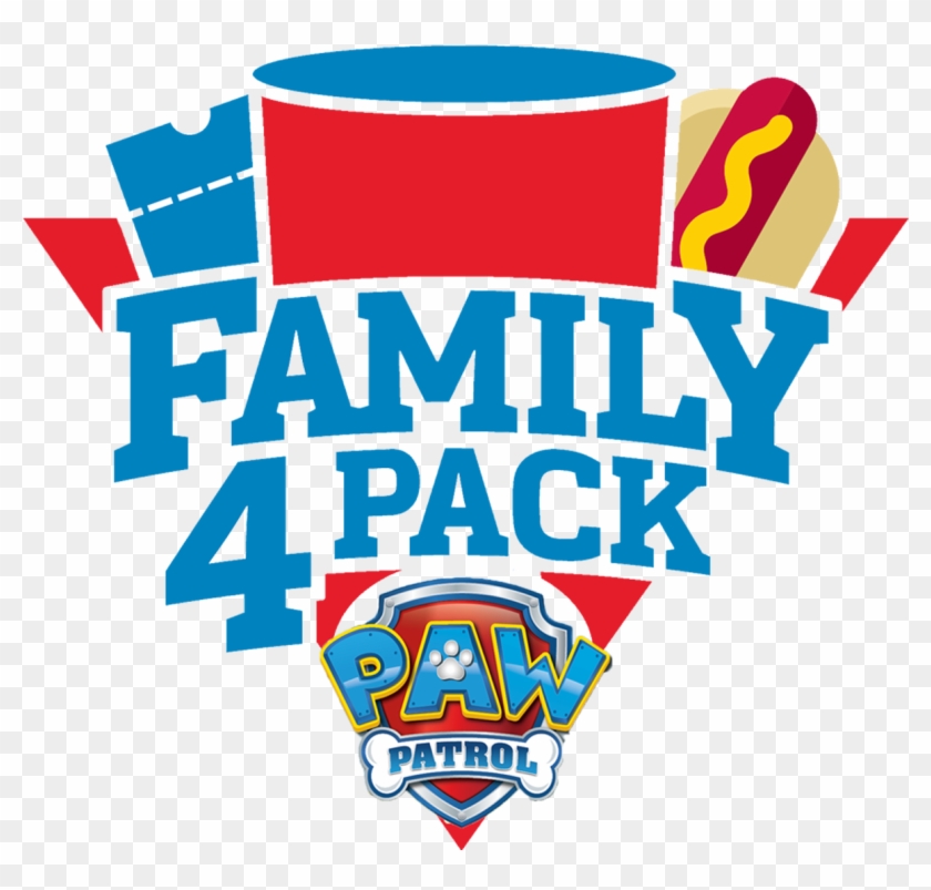 Paw Patrol Family Pack - Family Pack Logo - Free Transparent PNG