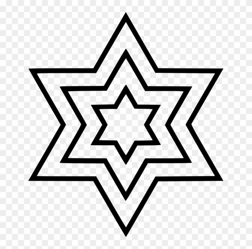 Star Of David Jewish Symbolism Judaism Religion - St Joseph's College Mildura Logo #1469172