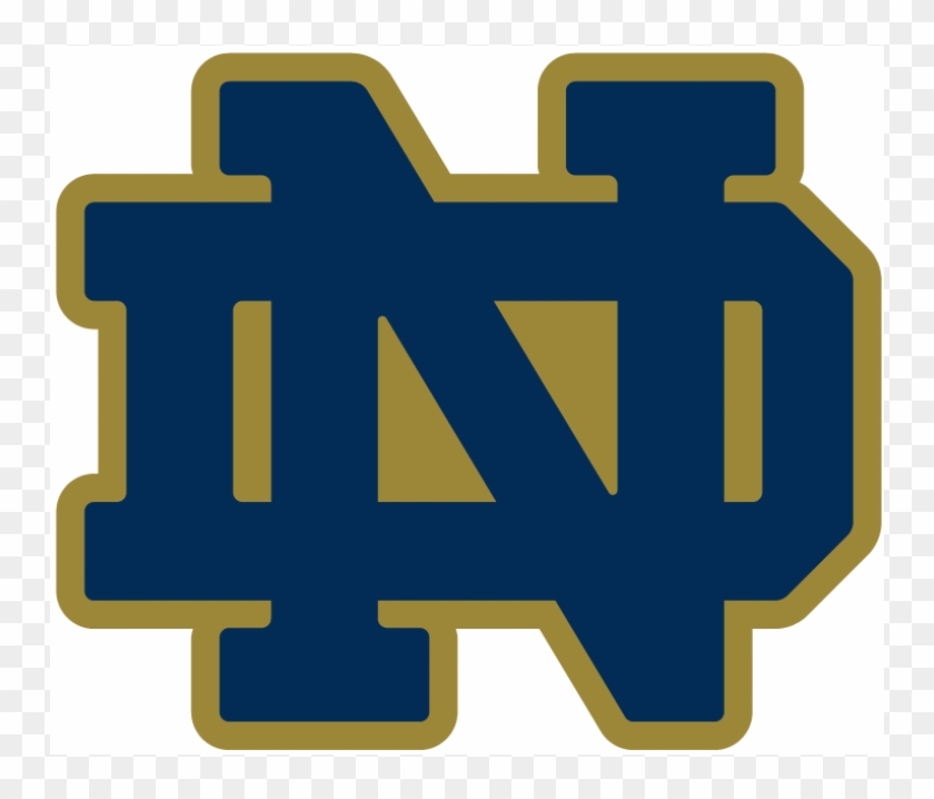 Notre Dame Fighting Irish Iron Ons - Notre Dame Logo #1469340