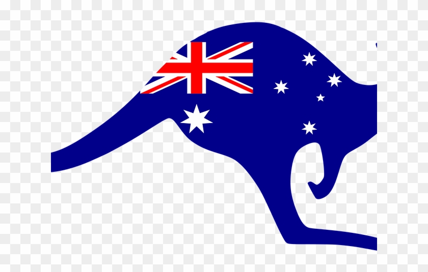 Australia Flag Clipart Black - Flag Of Australia #1469362