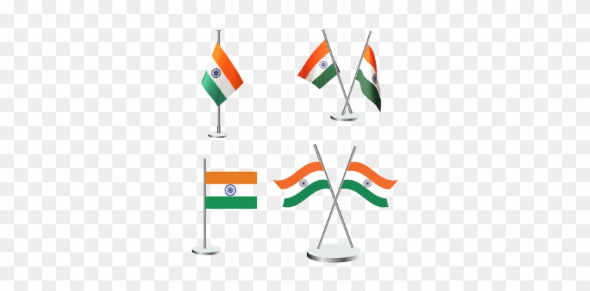 Indian Flag Vector Design Icon, Indian Flag, Indian - Indian Table Flag Png #1469366
