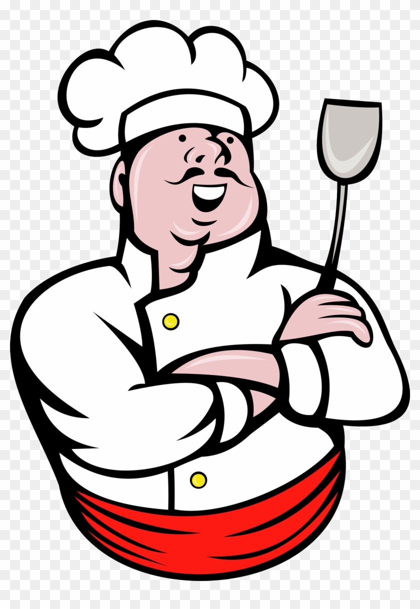 Chef Spatula Royalty-free Clip Art - Chef & Spatula Vector #1469447