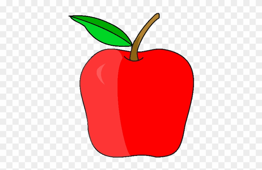 Folder Clipart - Animated Picture Of Apple #1469463