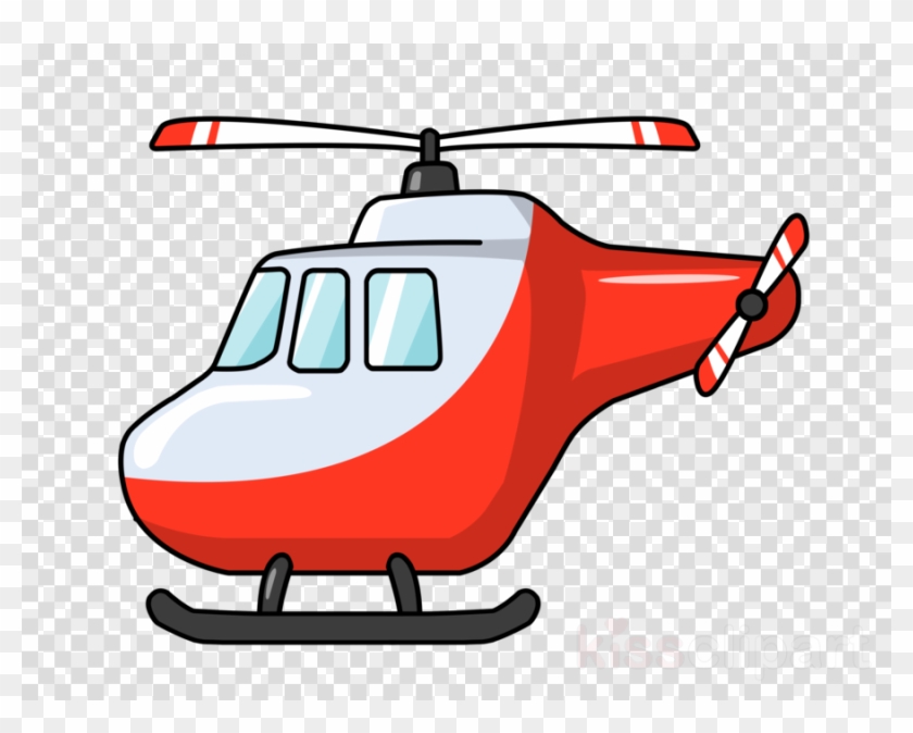 Helicopter Cartoon Png Clipart Helicopter Airplane - Transparent Background Helicopter Clipart #1469511