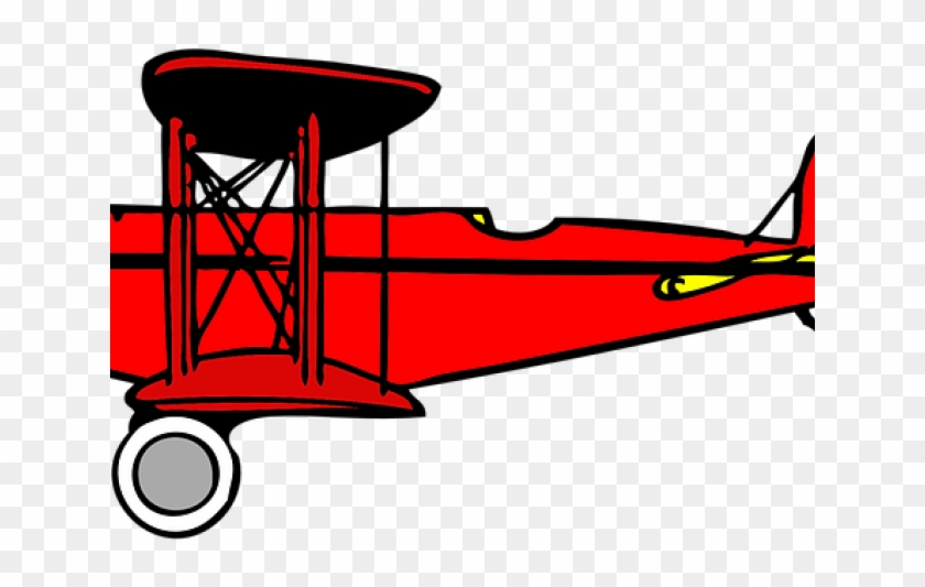 Aircraft Clipart Ww1 Plane - Biplane Clip Art #1469521