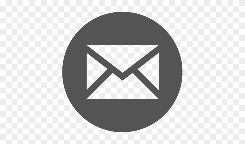 Contact Us - Black Email Icon Png #1469554