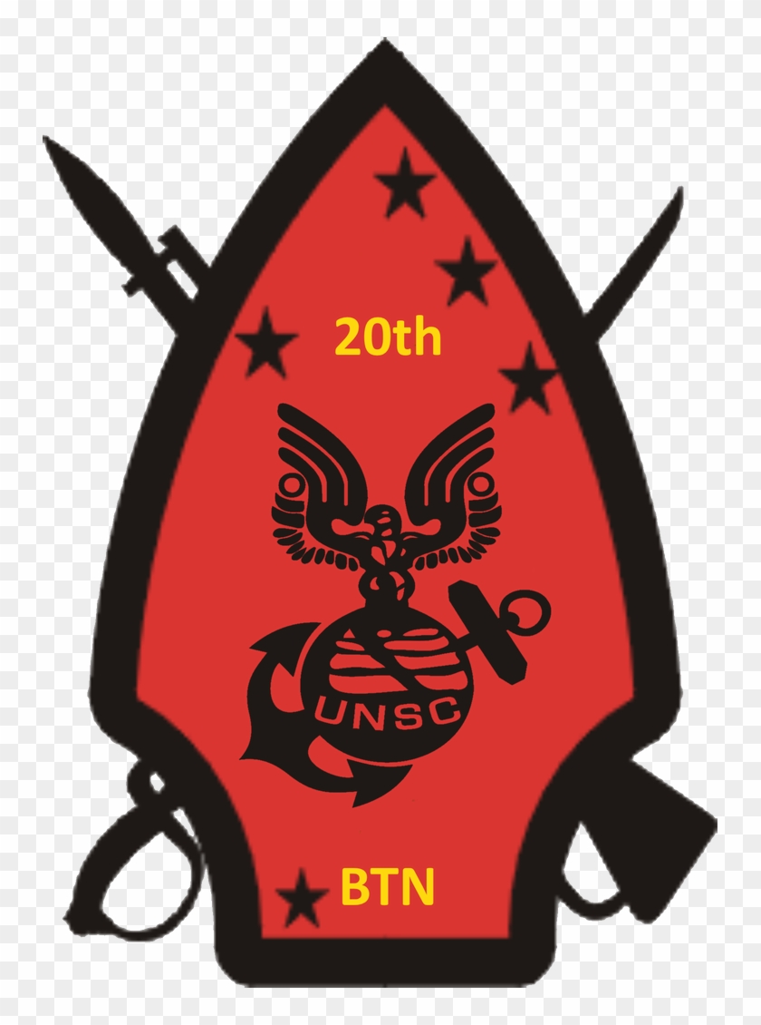 20th Marine Battalion Unsc Marine Corps By Odstdommer - Unsc Marine Corps Logo #1469587