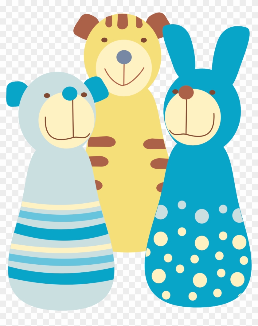 Bunny, Bear And Tiger Clip Art Baby Icon, Animals Images, - Cartoon #1469621