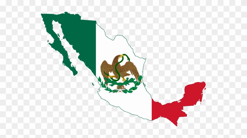 Vector Royalty Free Stock Mexico Flag Maps Pinterest - Mexican Flag In Country #1469690
