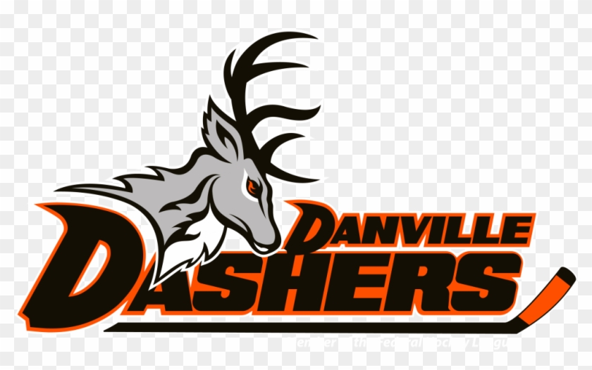 Looks - Danville Dashers Hockey Logo #1469854