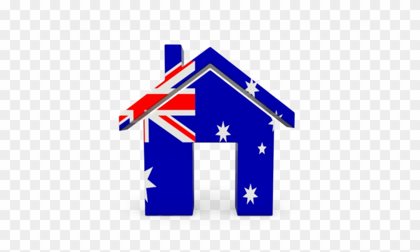 Australia Capital, Icon Illustrations, Flag Icon, Home - Australia Flag Home Icon #1469869