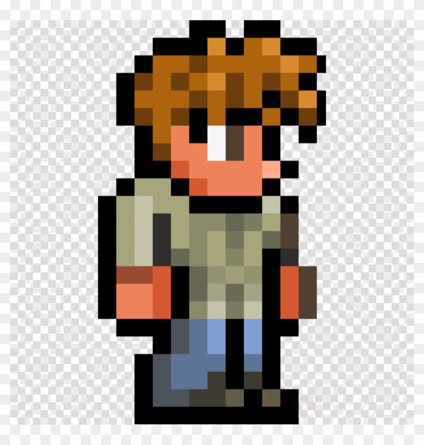 Guide Terraria Clipart Terraria Minecraft Non-player - Terraria Character Png #1470037