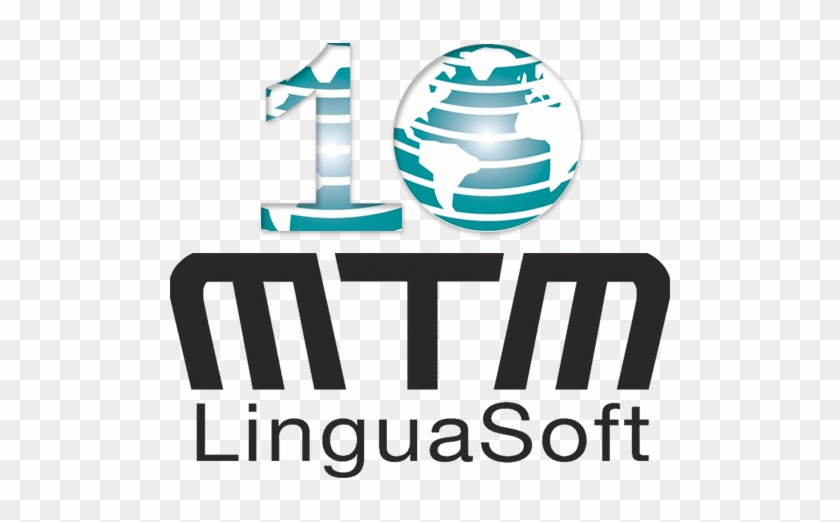 Mtm Linguasoft 10th Anniversary Logo - Mtm Linguasoft - Translation Services #1470083