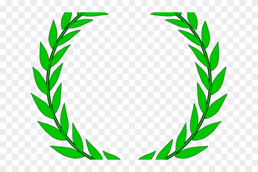 Image Black And White Library Leaves Vector Freeuse - Laurel Wreath #1470181