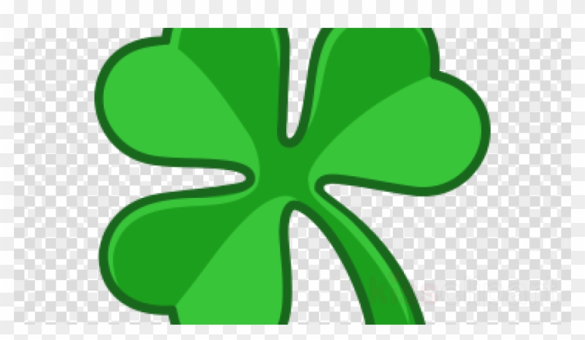 Clip Art Shamrock Clipart Shamrock Saint Patrick's - Black Brush Strokes Png #1470217